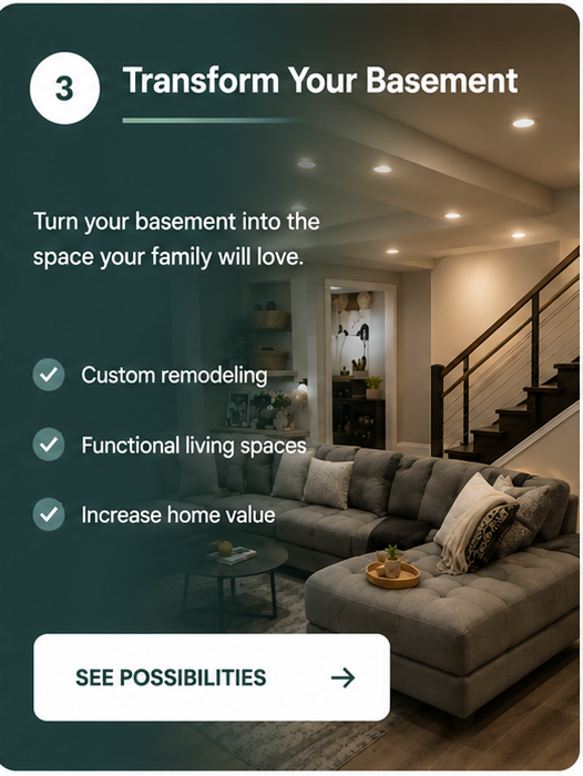 Transform Your Basement